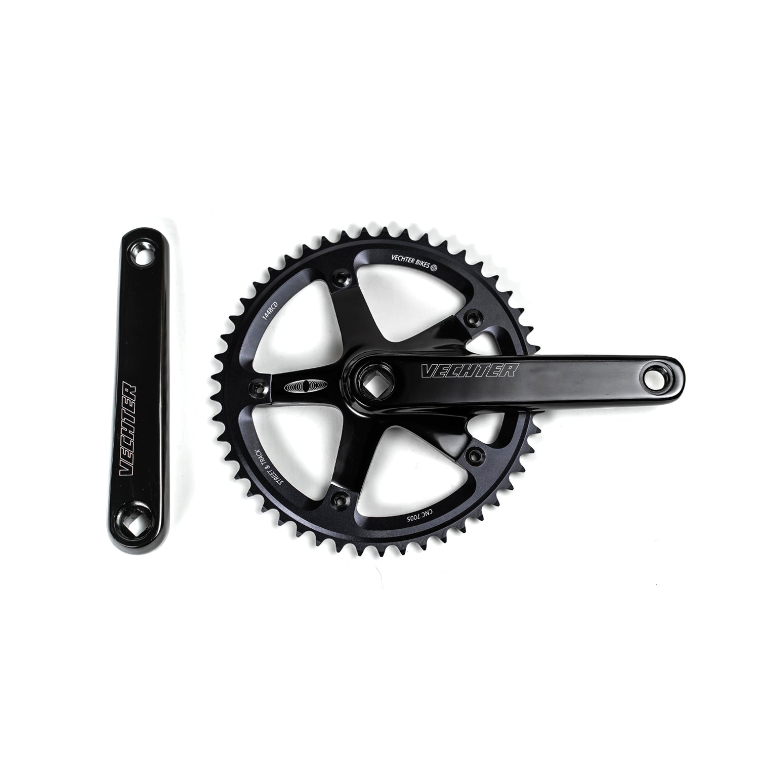 Vechter Square Taper Crankset (BLK)