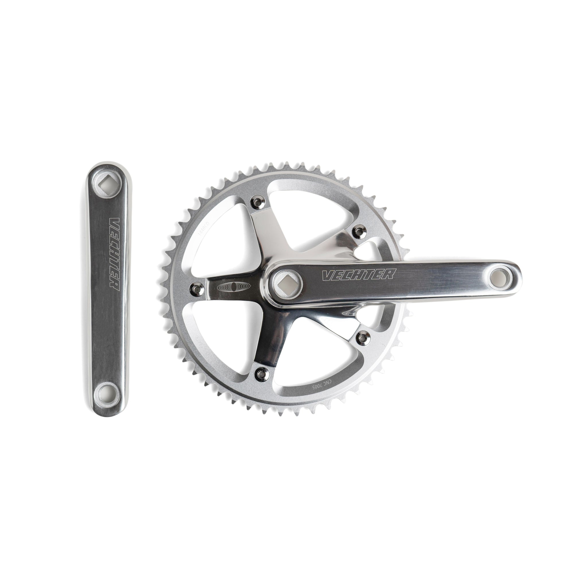 Vechter Square Taper Crankset (SILVER)